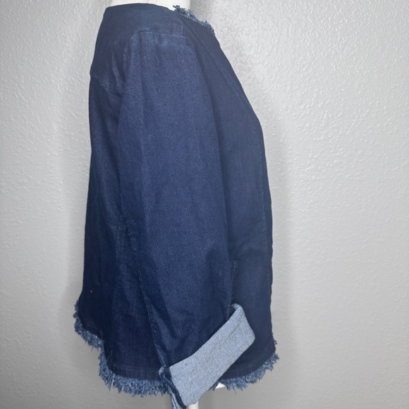 DG2 Diane Gilman denim Jacket - Picture 4 of 8